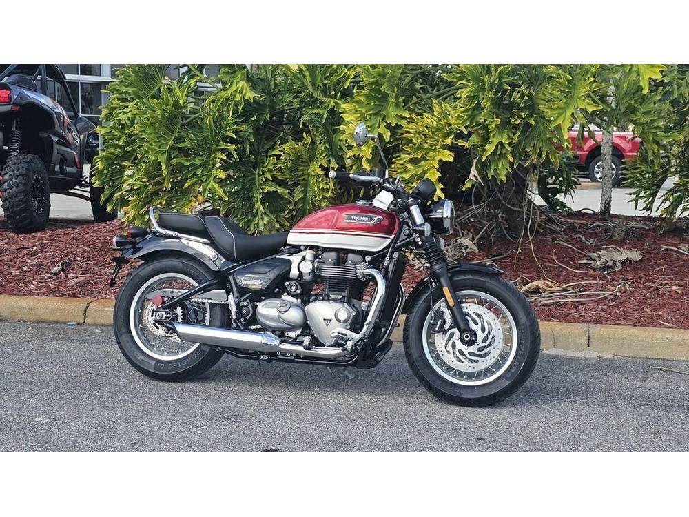 2026 Triumph Bonneville Speedmaster Carnival Red