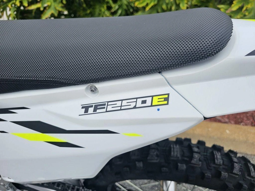 2026 Triumph Tf 250-e Jet Black/pure White