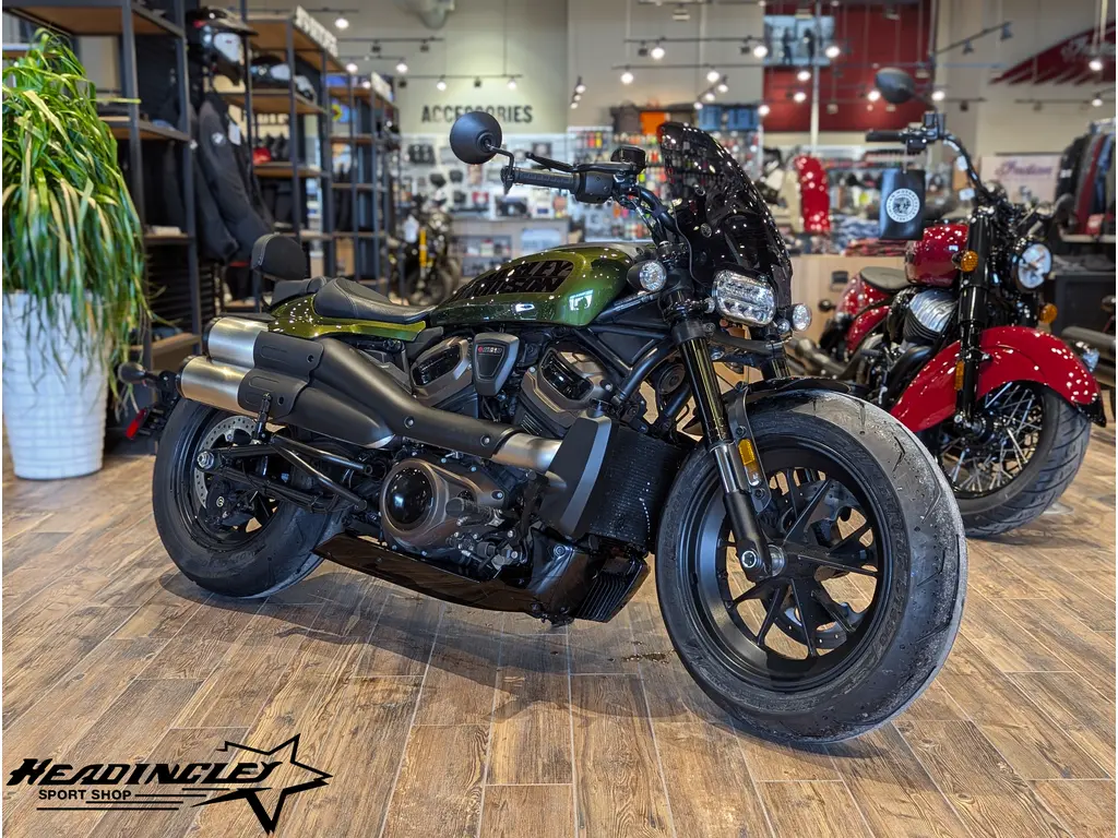 2022 Harley-Davidson Sportster S // Mineral Green Metallic