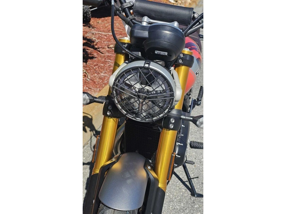 2026 Triumph Scrambler 400 X Baja Orange/aluminium