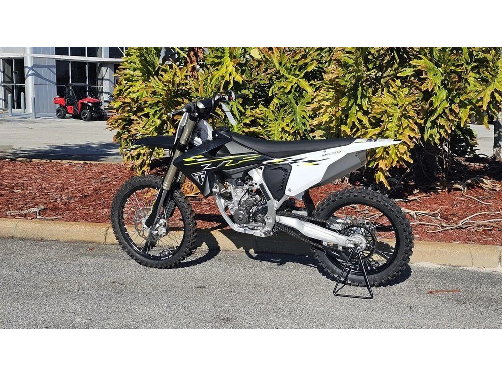 2026 Triumph Tf 250-x Jet Black/pure White