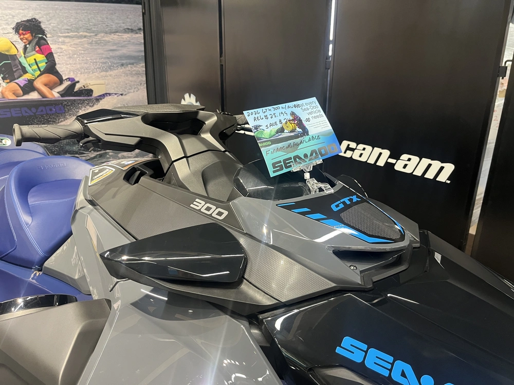 2026 Sea-doo Gtx 300 With Audio And Idf