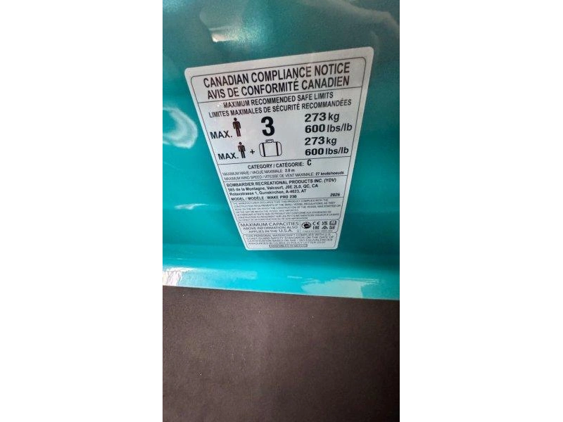 2026 Sea-doo Wakemc Pro 230 (système Aud