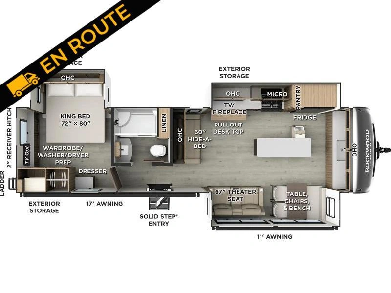 2027 Forest River Rockwood Signature 8339fk
