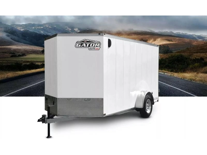 2024 Gator Remorque Fermée Galvanisée Gator Élite 6 X 12 3500 Lb