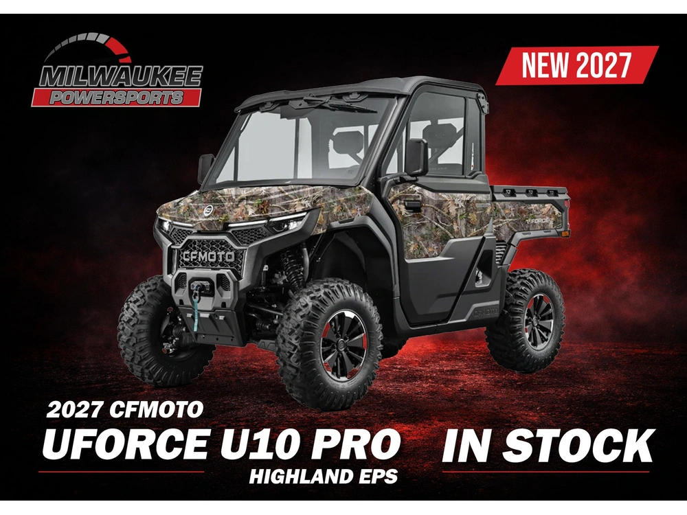 2027 Cfmoto Uforce U10 Pro Highland Eps