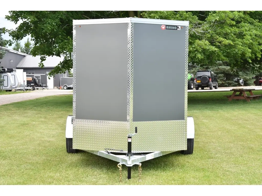 2027 Rhino Galvanized Enclosed 6' X 10'