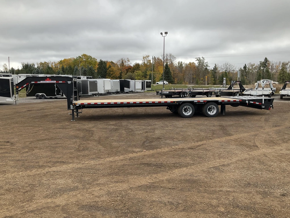 2027 Canada Trailers 8.5x32 15 Ton Deckover Gooseneck Equipment Trailer