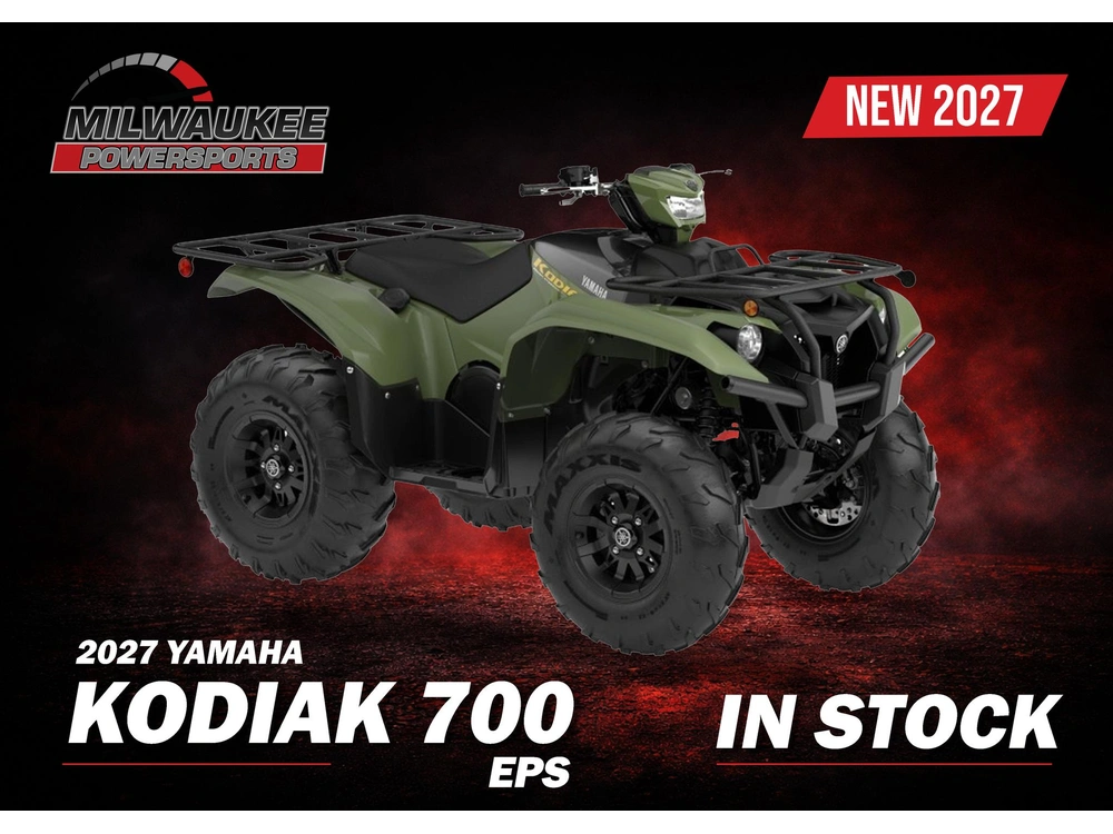 2027 Yamaha Kodiak 700 Eps