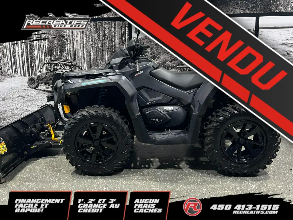 Can-Am OUTLANDER 850 XT **SEULEMENT 1925KM!!** 2021