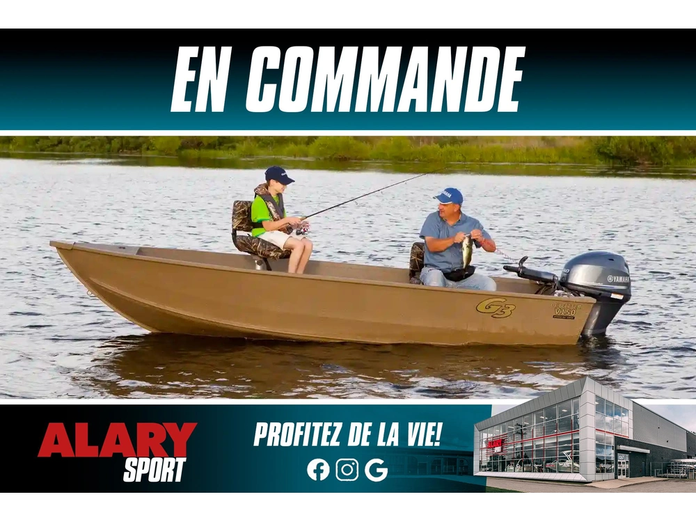 2027 G3 Boats Guide V150tof + Yamaha 25 Hp