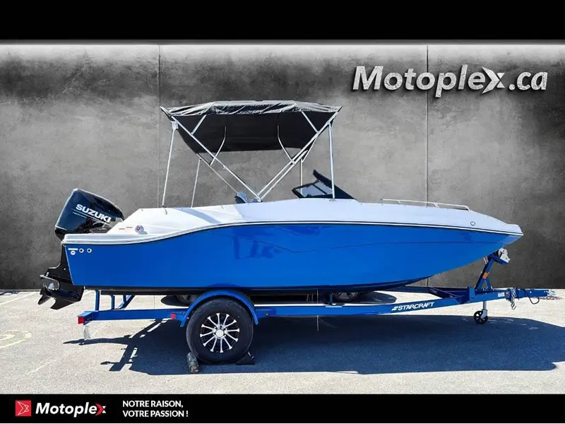 2026 Starcraft Svx 190 Ob 140hp Deck Boat Bateau Ponté