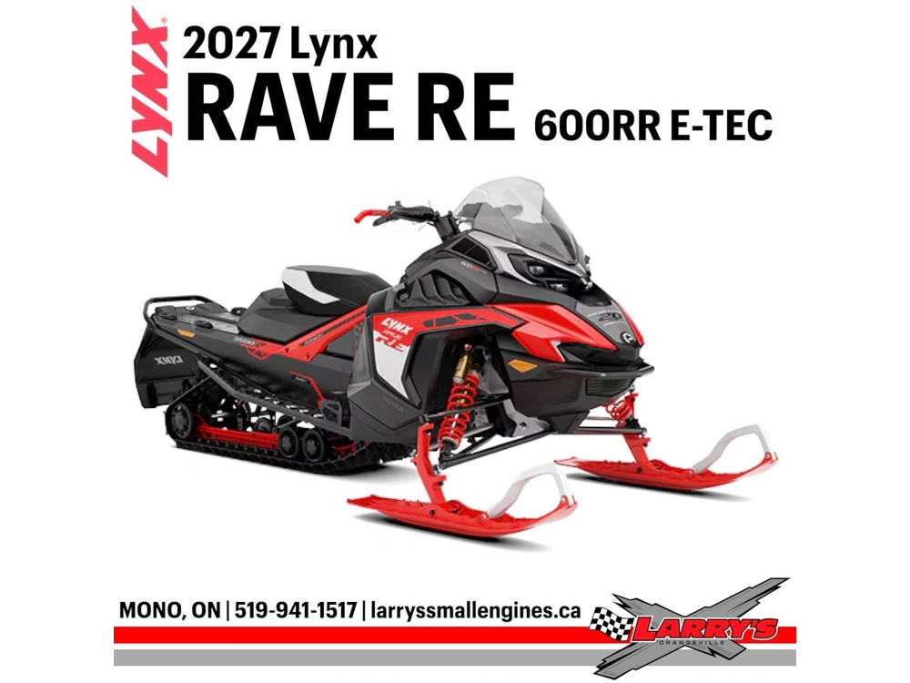 2027 Lynx Rave Re 600rr E-tec Ice Ripper Xt: 15 X 137 X 1.5 | Lvvb