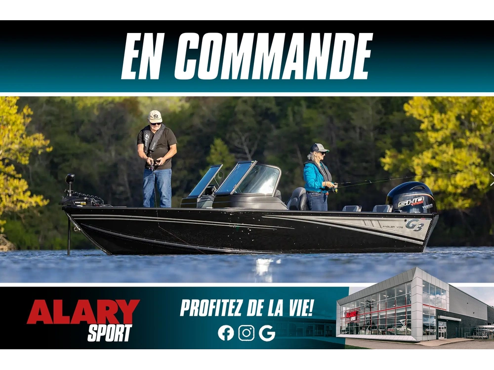 2027 G3 Boats Av178f + Yamaha 115 Hp Vmax