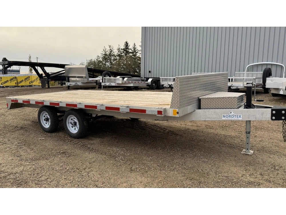 2025 Nordtek 14 Ft Deck Over Tandom 3500lb Axles