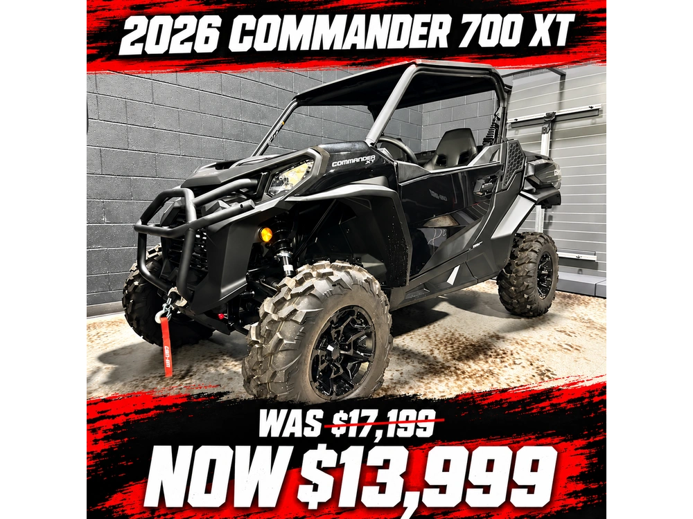 2026 Can-am Com 700 Xt 60 Bk