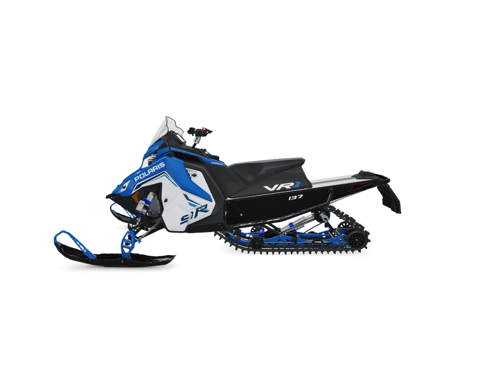 Polaris 9r Indy Vr1 137 Éclair Blanc / Bleu Vélocité 2027