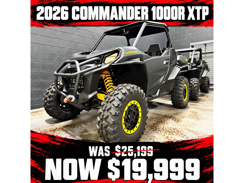2026 Can-am Com 1000r Xtp 64 Gy
