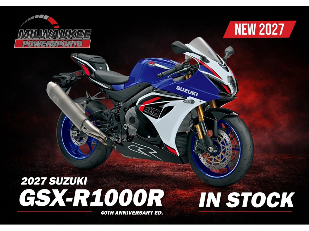 2027 Suzuki Gsx-r1000r 40th Anniversary Edition