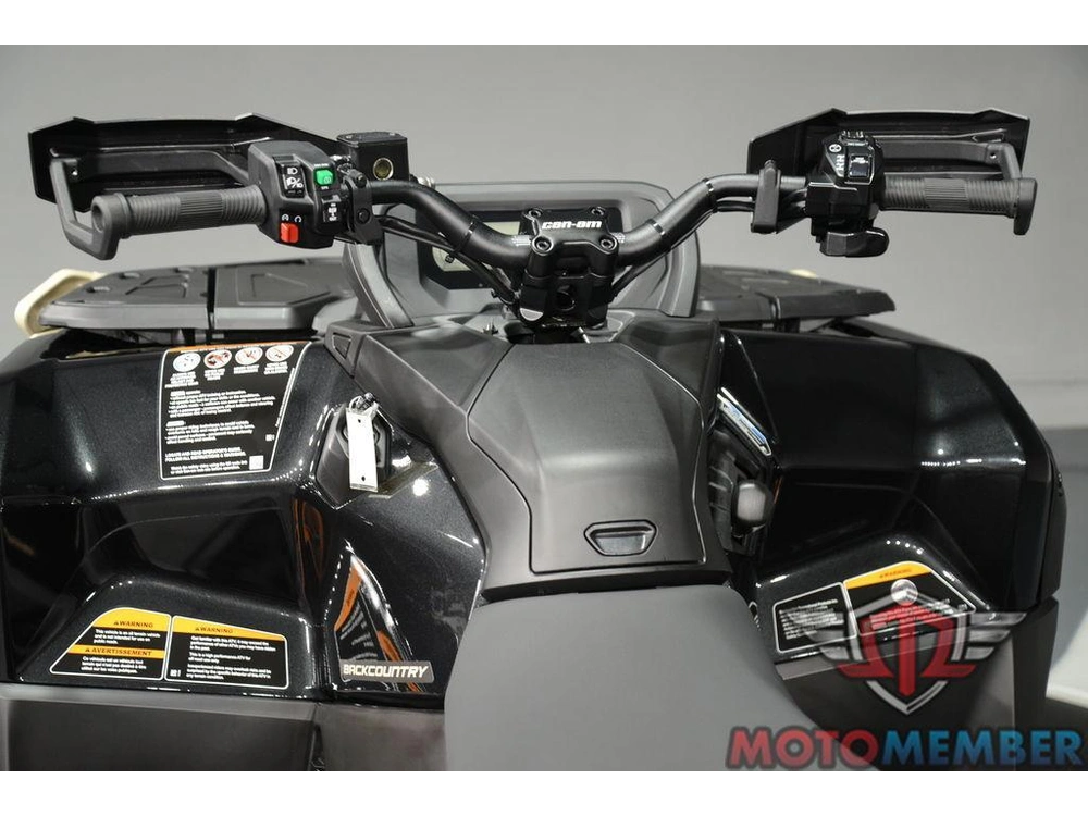 2026 Can-am Outlander Backcountry 1000r Stealth Black