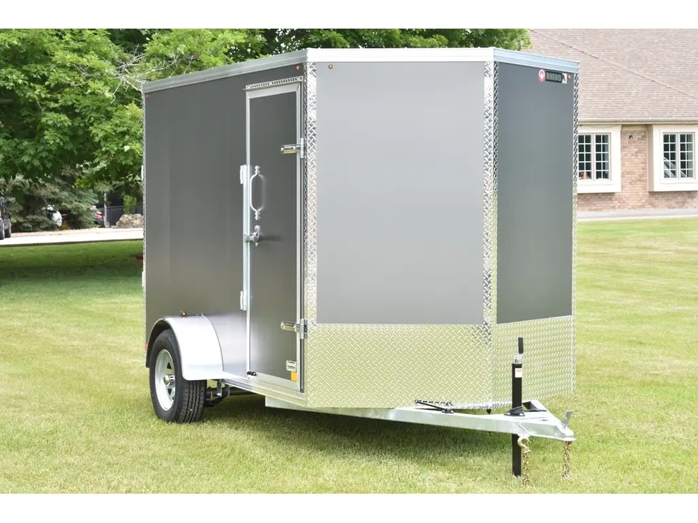 2027 Rhino Galvanized Enclosed 6' X 10'