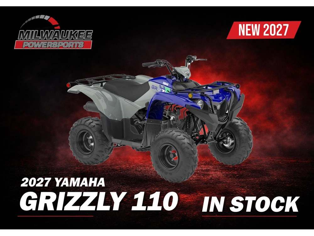 2027 Yamaha Grizzly 110