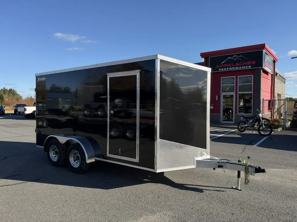 WEBERLANE 7' x 14' TA3 (5200lb) PREMIUM HYBRID GALVANISÉ/ALUMINIUM 2 PORTES ARRIERE 2027