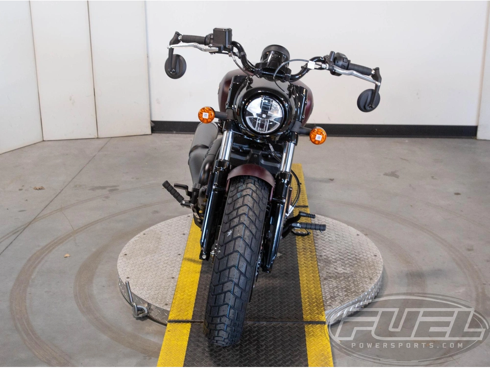 2026 Indian Motorcycle Scout Bobber- Maroon Metallic Smoke