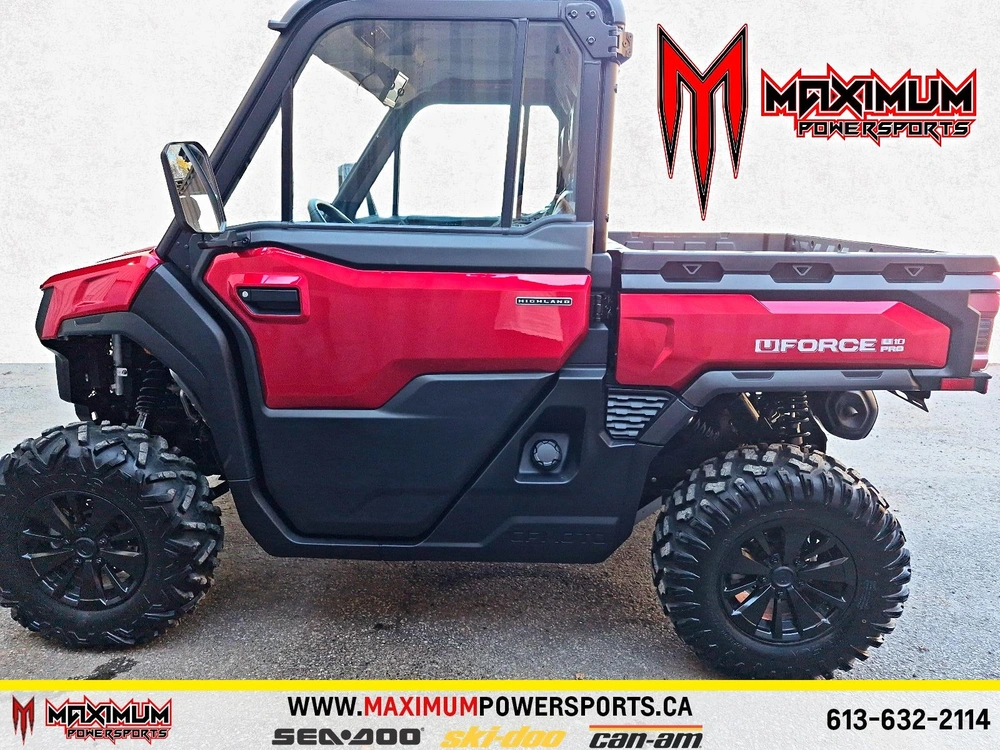 2025 Cfmoto Uforce U10 Pro Highland