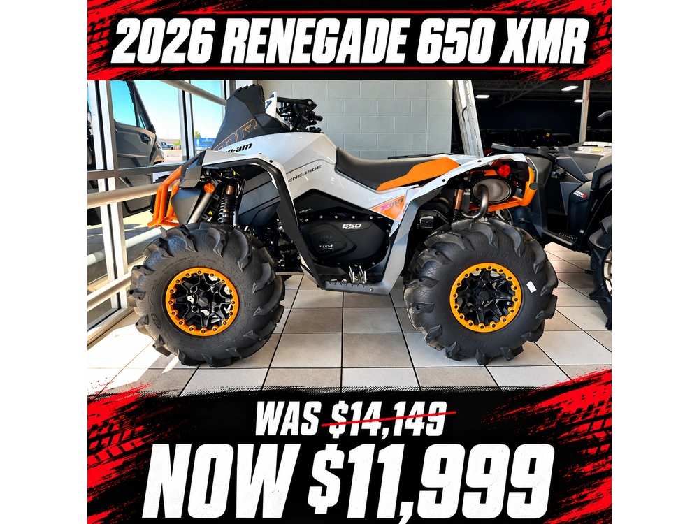 2026 Can-am Ren 650 Xmr