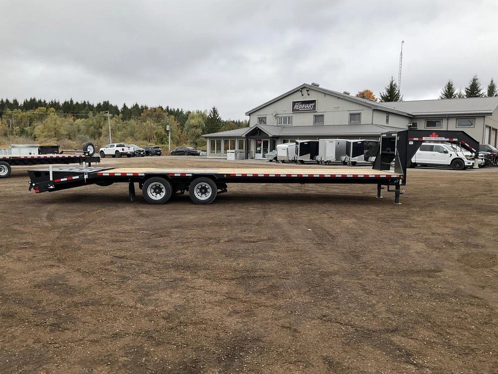 2027 Canada Trailers 8.5x32 15 Ton Deckover Gooseneck Equipment Trailer