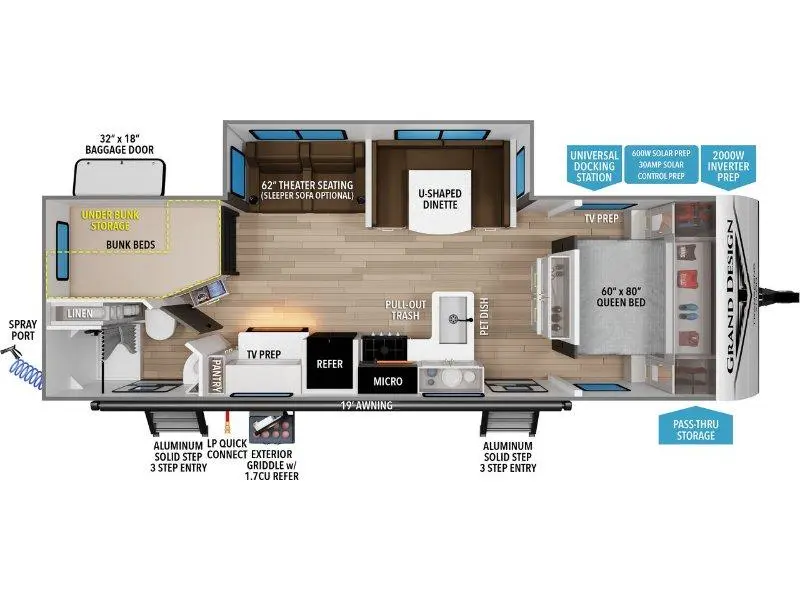 Grand Design Transcend 27DBX 2027