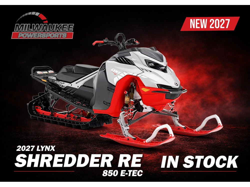 2027 Lynx Shredder Re 3700 850 E-tec