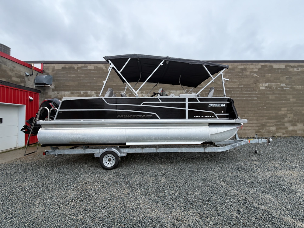 2026 Princecraft Sportfisher 21 4s Black Speed Package 115exlpt
