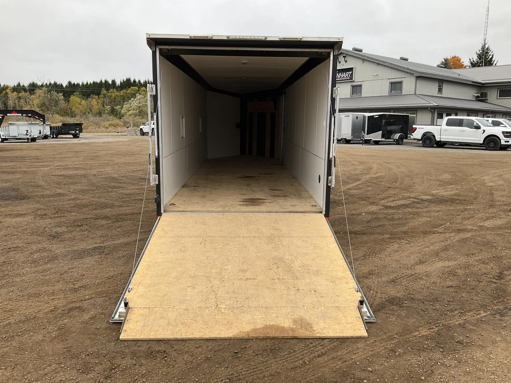 2022 Cargo Express 7x22 Plus V-nose All Aluminum Snowmobile Trailer