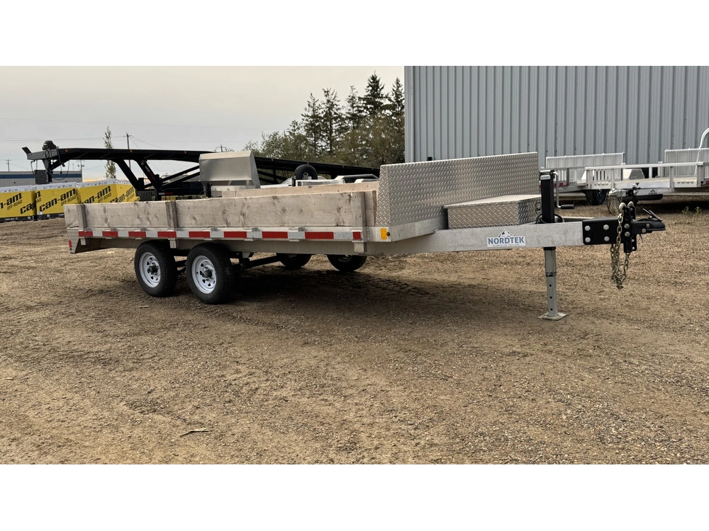 2025 Nordtek 14 Ft Deck Over Tandom 3500lb Axles