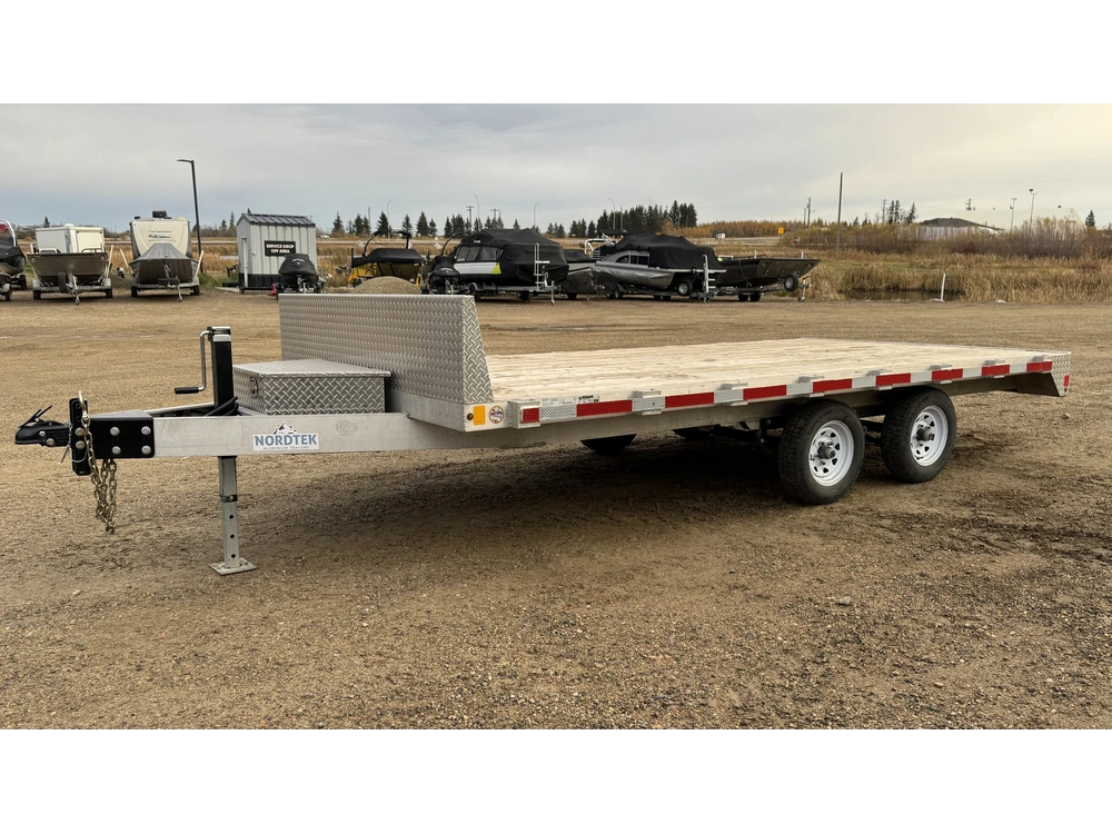 2025 Nordtek 14 Ft Deck Over Tandom 3500lb Axles