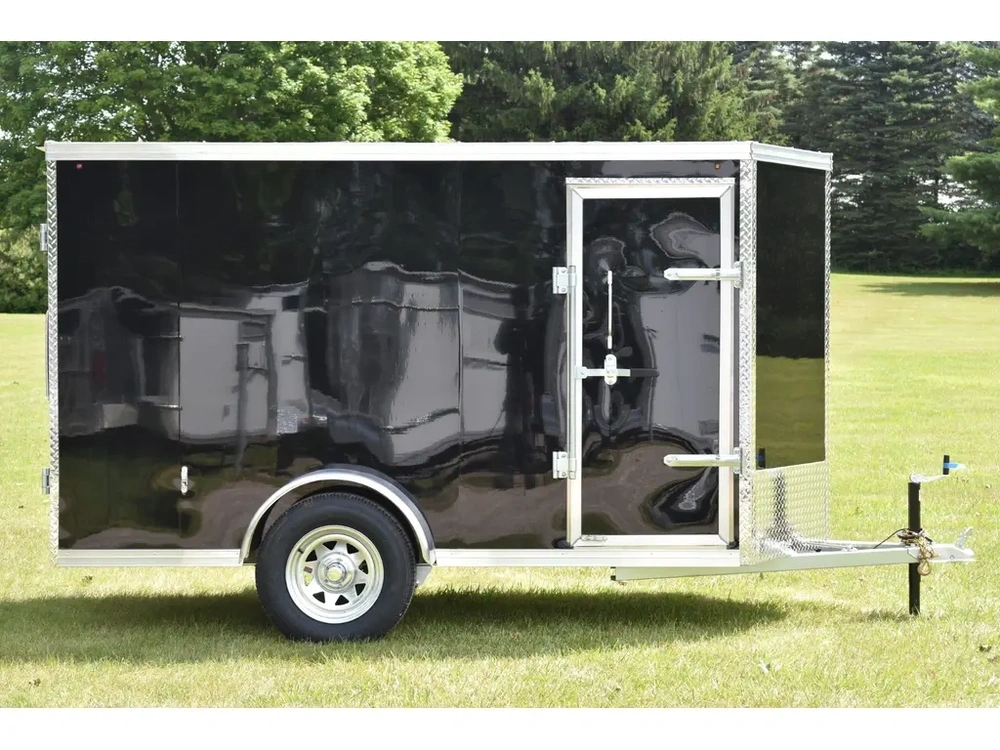 2026 Rhino Galvanized Enclosed 5' X 10' Sa Ramp