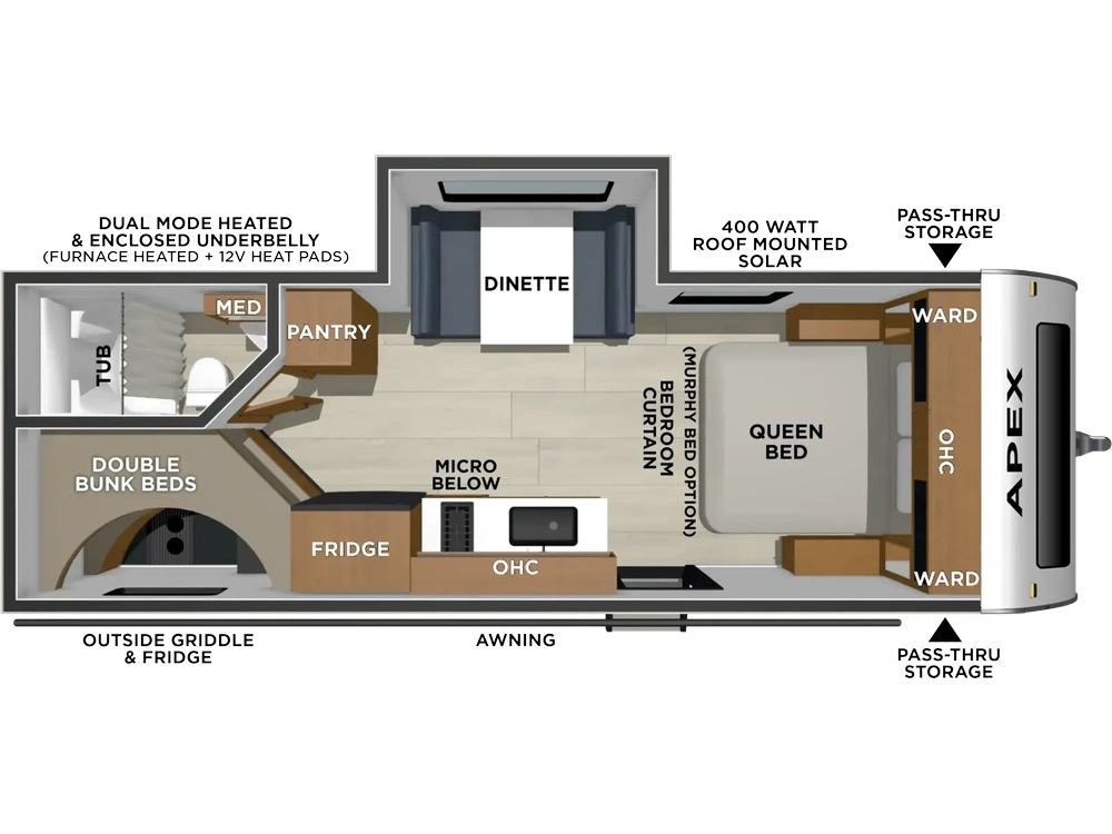 Coachmen Apex Nano 208bhs 2027