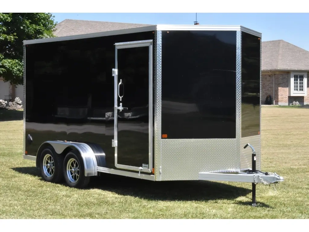 2026 Enbeck Aluminum Enclosed 7' X 14' Ta Ramp