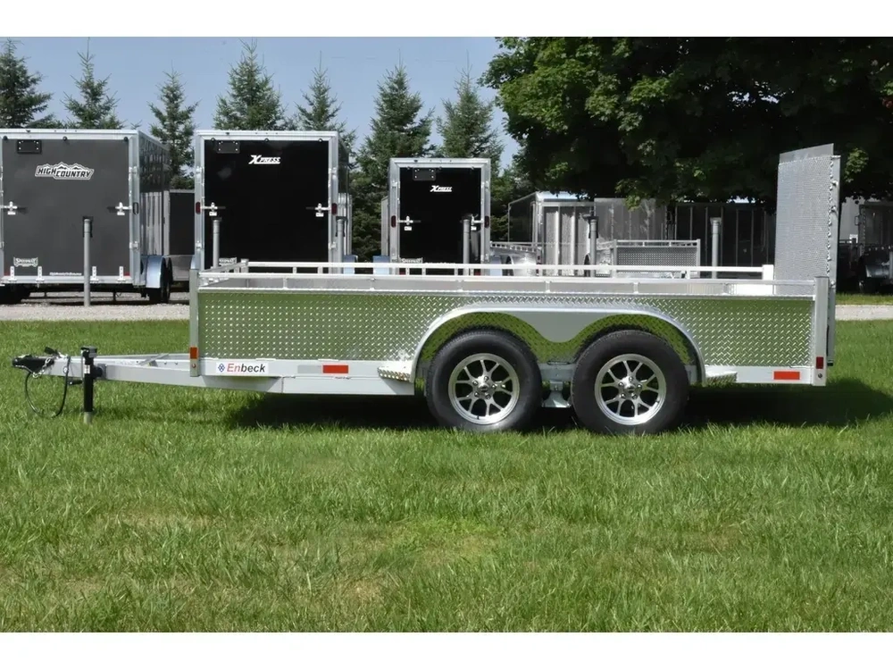 2027 Enbeck Aluminum Utility 7' X 12' Ta