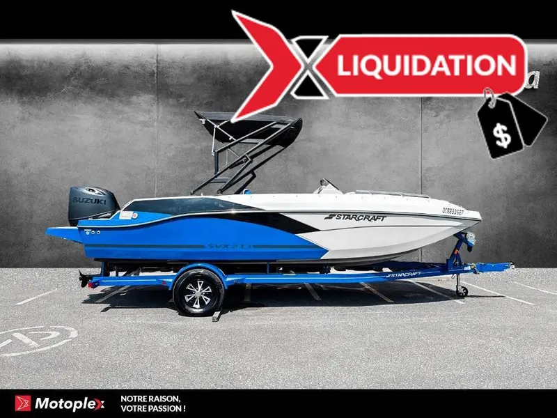Starcraft Ponté Svx 211 Suzuki140hp Démo 2023