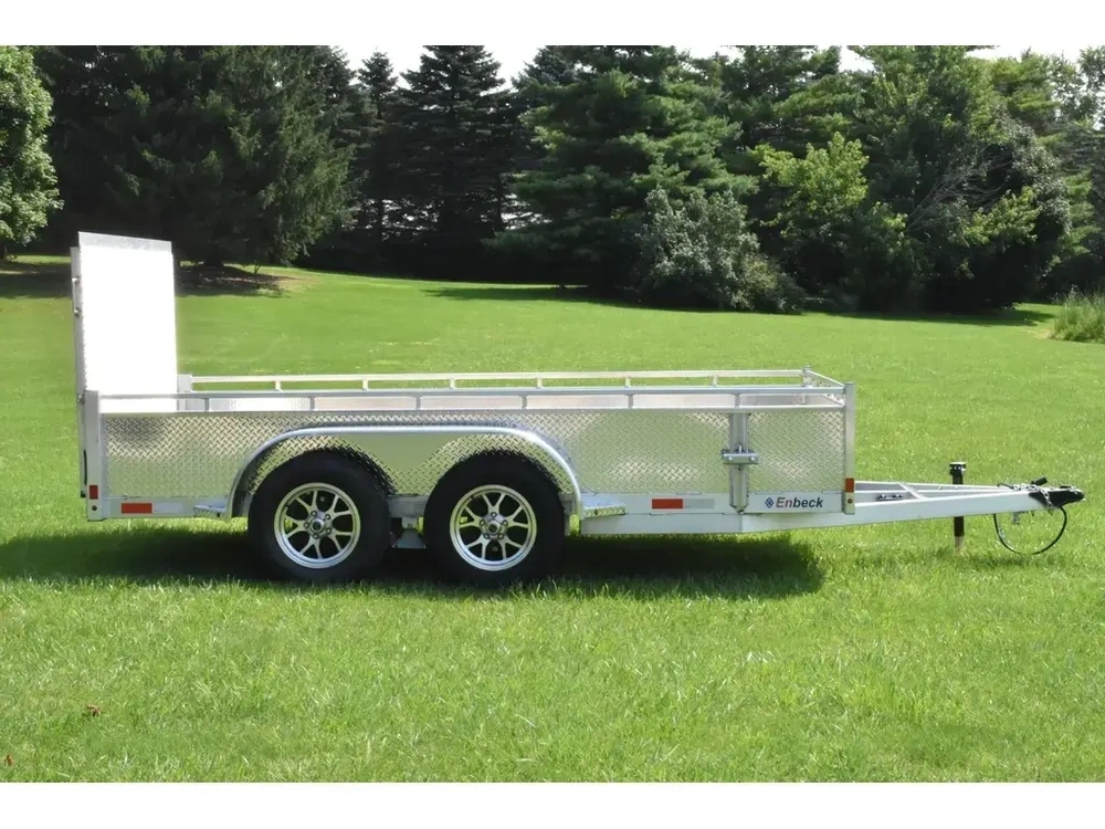 2027 Enbeck Aluminum Utility 7' X 12' Ta