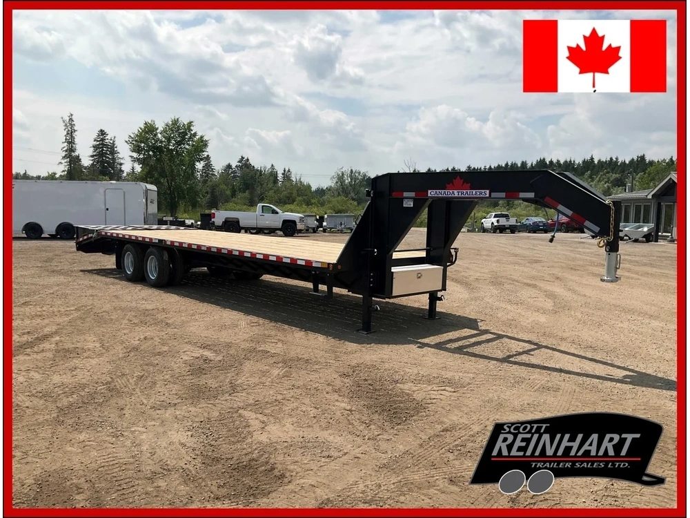 2027 Canada Trailers 8.5x30 12 Ton Gooseneck Equipment Trailer