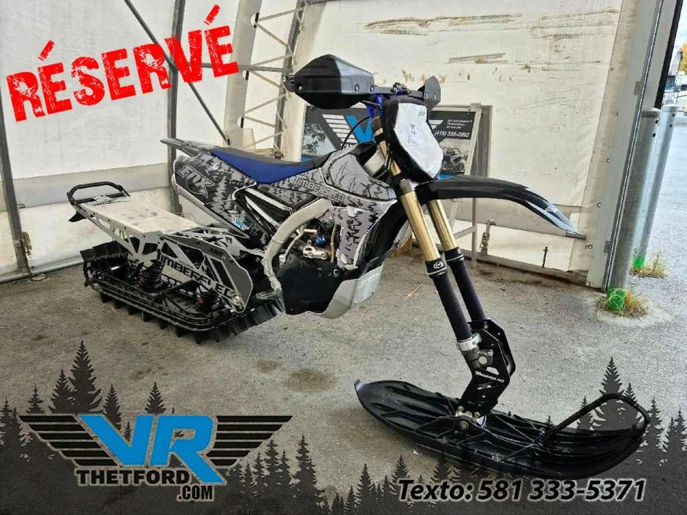 Yamaha Yz 450fx + Timbersled 2016
