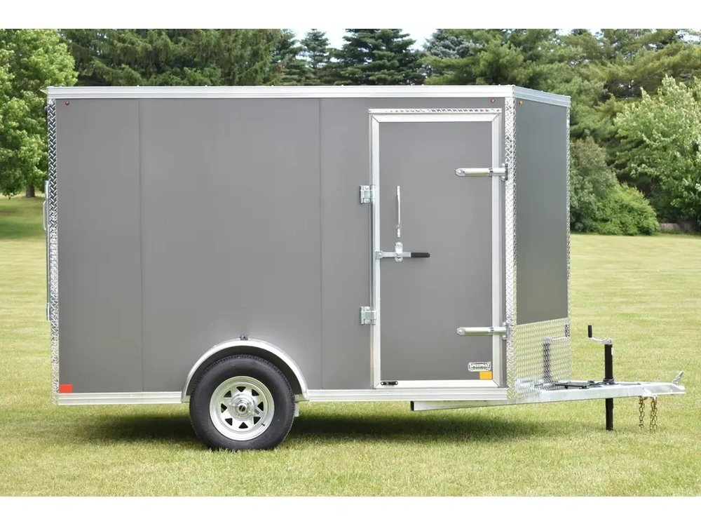 2027 Rhino Galvanized Enclosed 6' X 10'