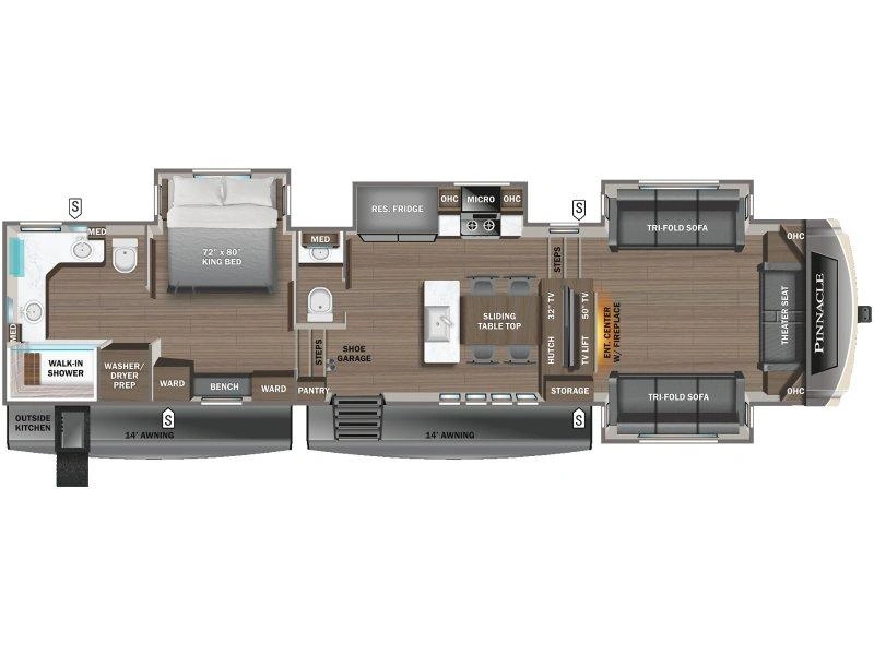 2023 Jayco Pinnacle 38flgs