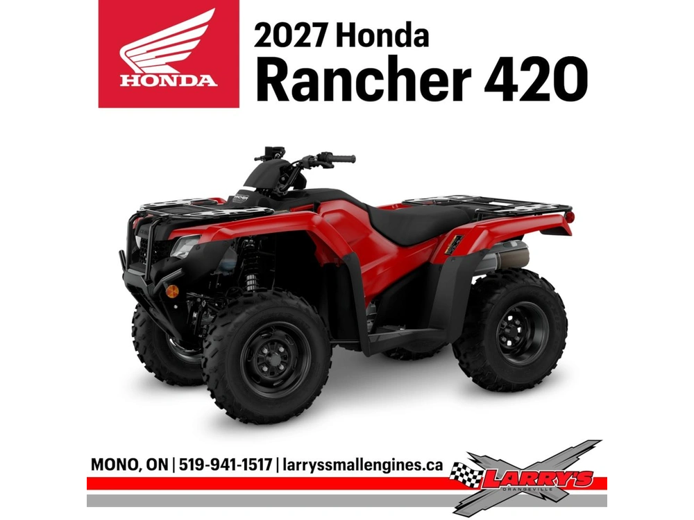 2027 Honda Rancher 420 Trx420fm1v