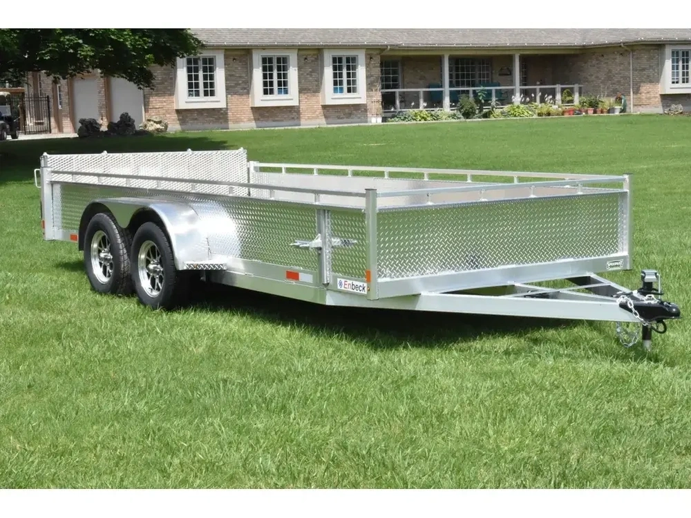 2027 Enbeck Aluminum Utility 7' X 16' Ta Bi-fold