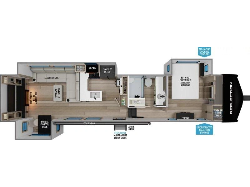 2027 Grand Design Reflection 350rds